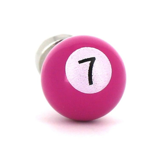Gemelos Bolas Billar Fucsia 7