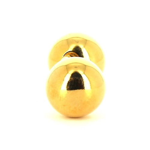 Gemelos Bolas Doradas