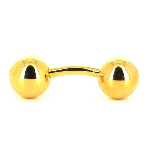 Gemelos Bolas Doradas