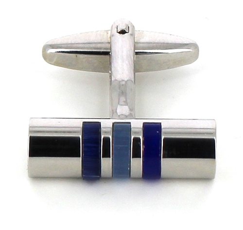 Gemelos Cilíndricos Azules
