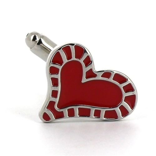 Gemelos Corazones Rojos
