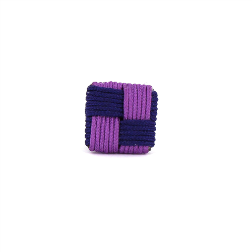 Gemelos Cuadrado Magenta y Morado