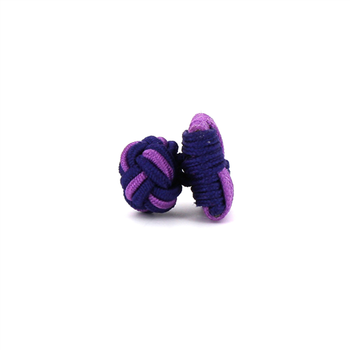 Gemelos Cuadrado Magenta y Morado