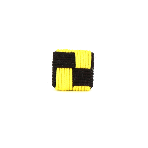 Gemelos Cuadrado Marrón y Amarillo