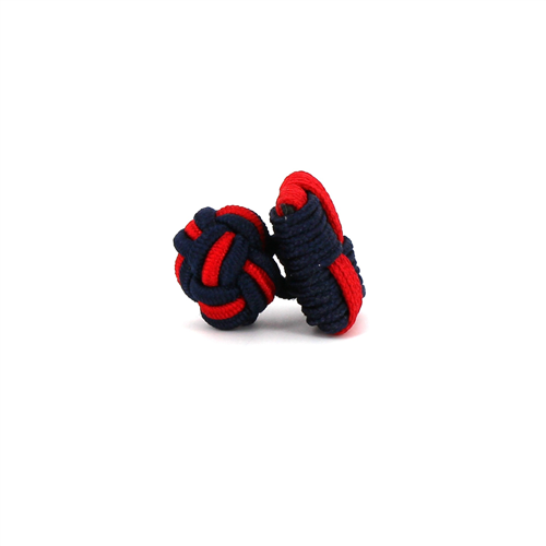 Gemelos Cuadrado Rojo y Negro Carbón
