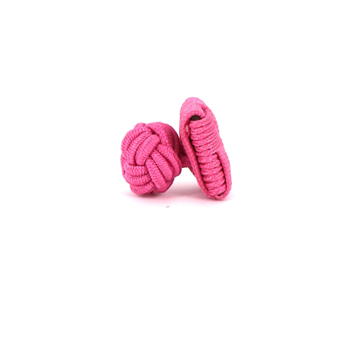 Gemelos Cuadrado Rosa Intenso