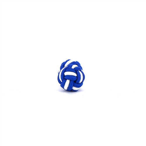 Gemelos Doble Bola Azul Marino y Blanco