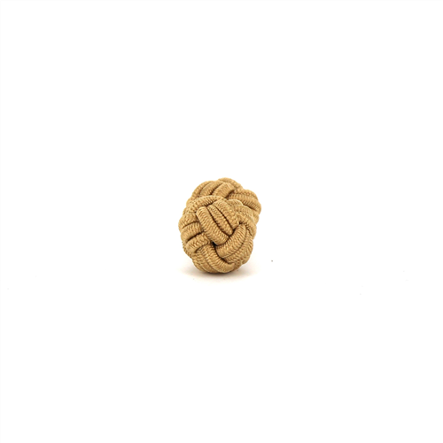 Gemelos Doble Bola Beige