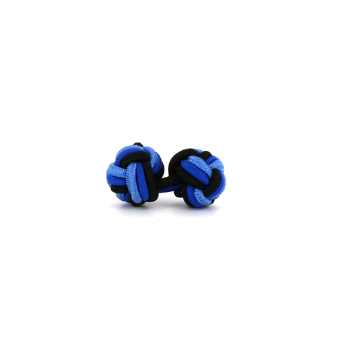 Gemelos Doble Bola Celeste, Azul y Negro