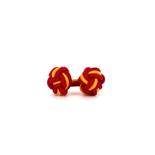 Gemelos Doble Bola Rojo y Amarillo