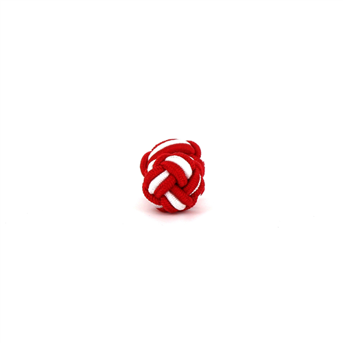 Gemelos Doble Bola Rojo y Blanco