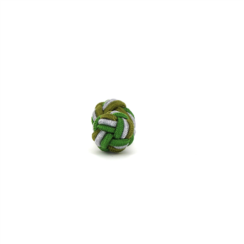 Gemelos Doble Bola Verdes y Gris Claro