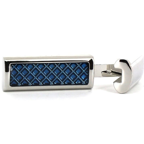 Gemelos Esmaltados Azul Turquesa