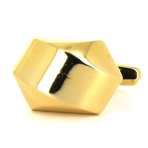 Gemelos Hexagonal Dorado