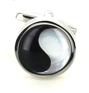 Gemelos Nácar Yin Yang