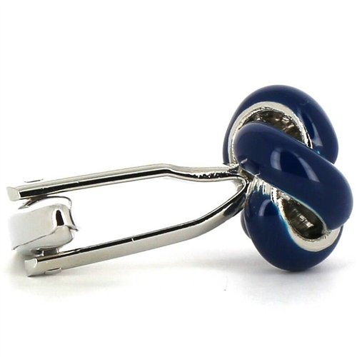 Gemelos Nudos Azul Marino I
