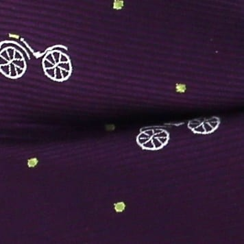 Pajarita Bicicletas Retro Morada