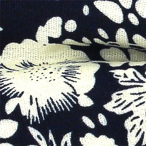 Pajarita Flores Azul Marino
