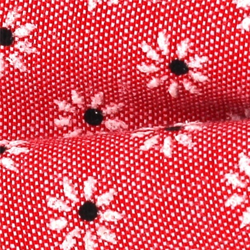 Pajarita Flores Roja
