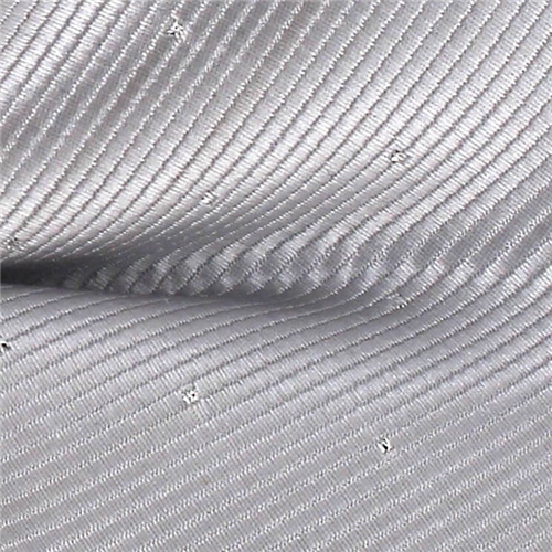 Pajarita Gris Plata Puntos Brillantes