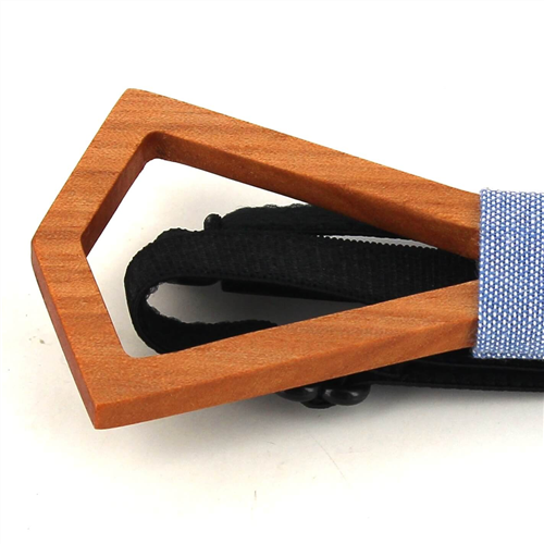 Pajarita Madera Hueca Deltoide