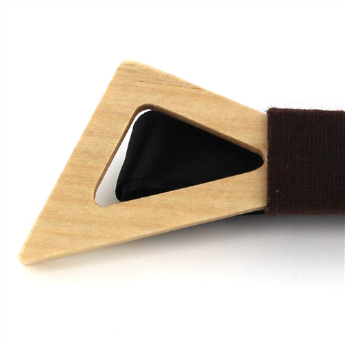 Pajarita Madera Hueca Lazo