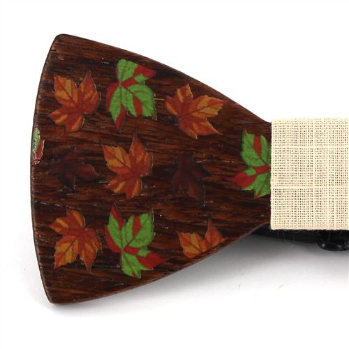 Pajarita Madera Pintada