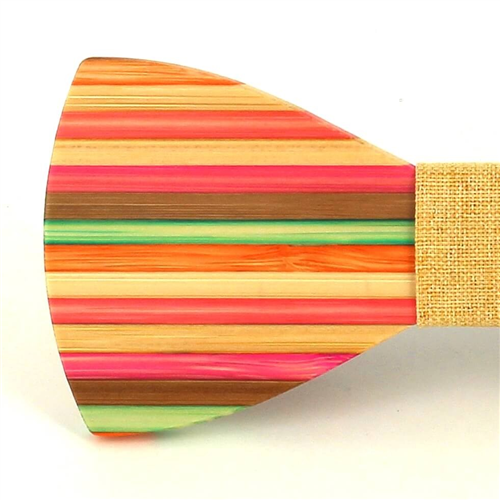 Pajarita Madera Pintada