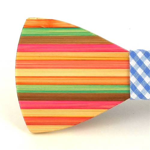 Pajarita Madera Pintada