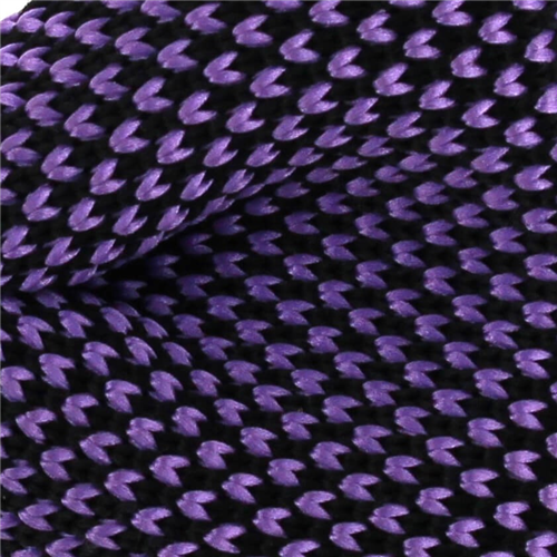 Pajarita Punto Moteada Negra y Morada