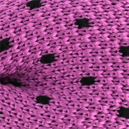 Pajarita Punto Violeta Motas Negras
