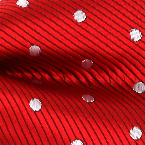 Pajarita Roja Lunares Blancos