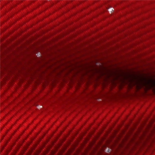 Pajarita Roja Oscura Puntos Brillantes