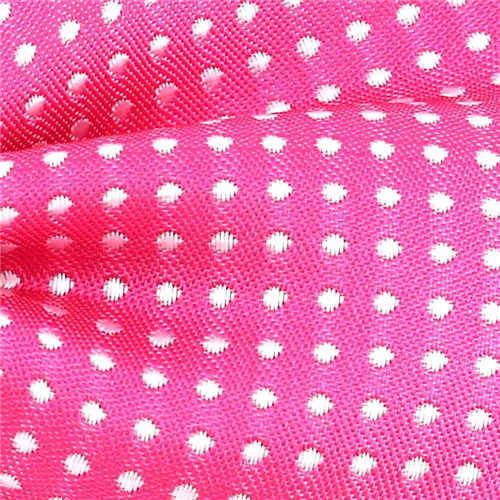 Pajarita Rosa Intenso Puntos Blancos