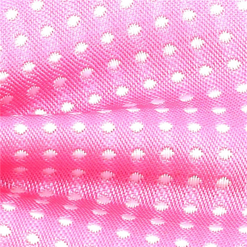 Pajarita Rosa Puntos Blancos