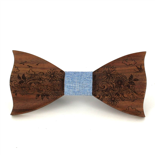Set Pajarita de Madera