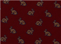 Corbata Conejos Roja