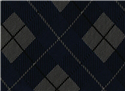 Corbata Cuadros Azul Marino