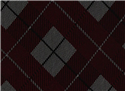 Corbata Cuadros Granate