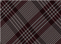 Corbata Cuadros Príncipe Gales Granate