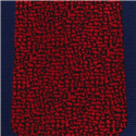 Corbata Estrecha Azul Marino y Roja