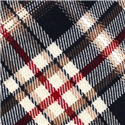 Corbata Estrecha de Cuadros Multicolor