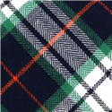 Corbata Estrecha de Cuadros Multicolor