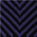 Corbata Punto Rayas Negra y Morada