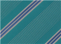 Corbata Rayas Azul Turquesa