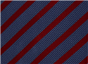 Corbata Rayas Azul y Roja
