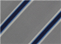 Corbata Rayas Plateada