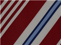 Corbata Rayas Roja