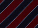 Corbata Rayas Roja y Azul