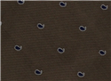 Corbata Seda Paisley Ocre